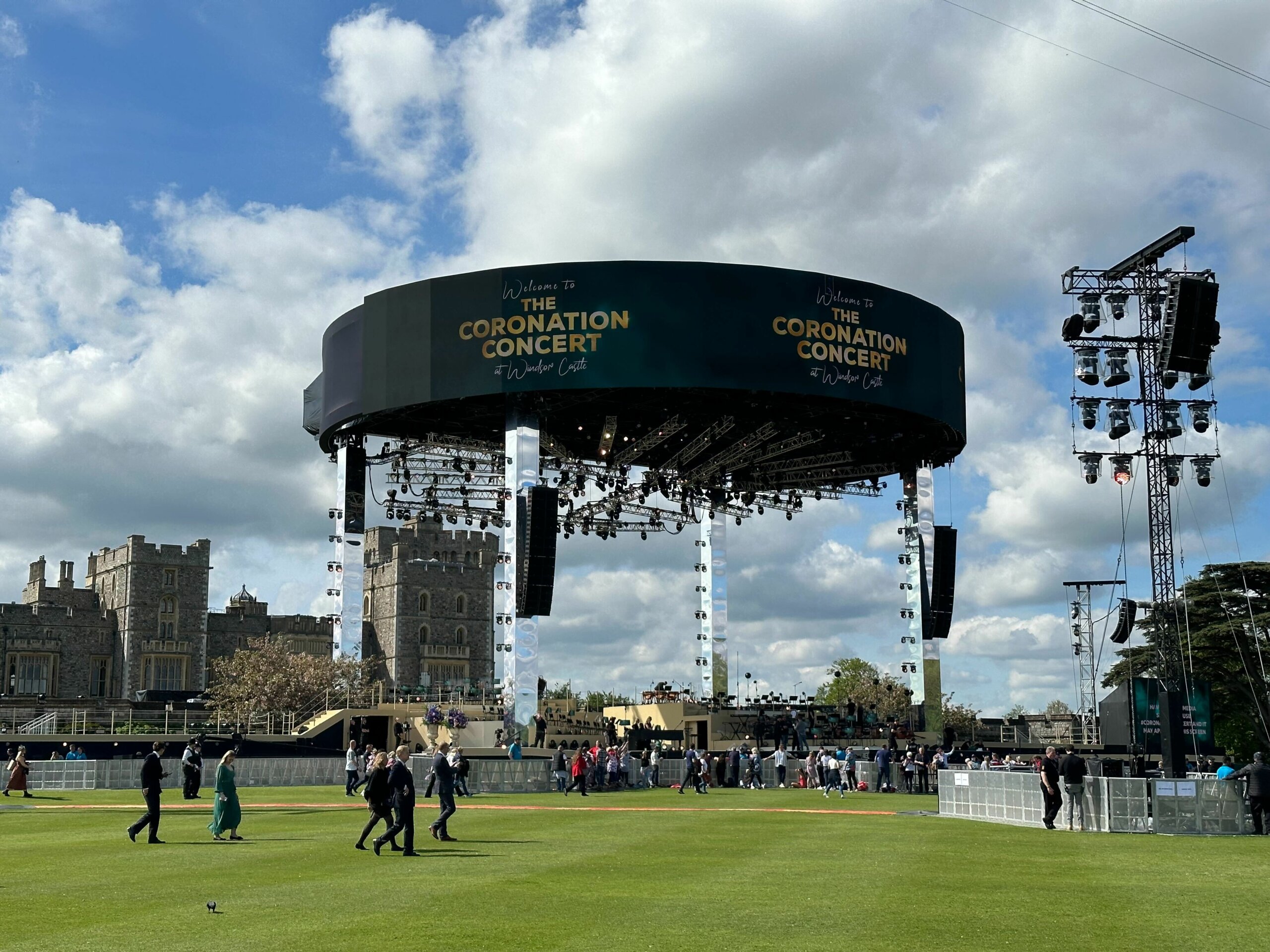 The King's Coronation Concert Windsor Castle 2023 - Peppermint